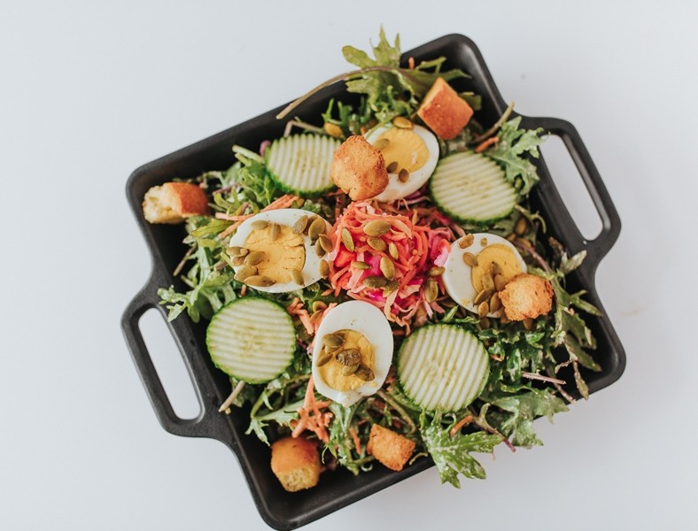 Vegetarian Smoke & Magic Kale Salad