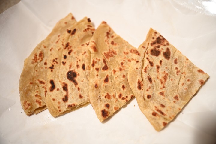 Panjabi Lachha Paratha (Whole Wheat)