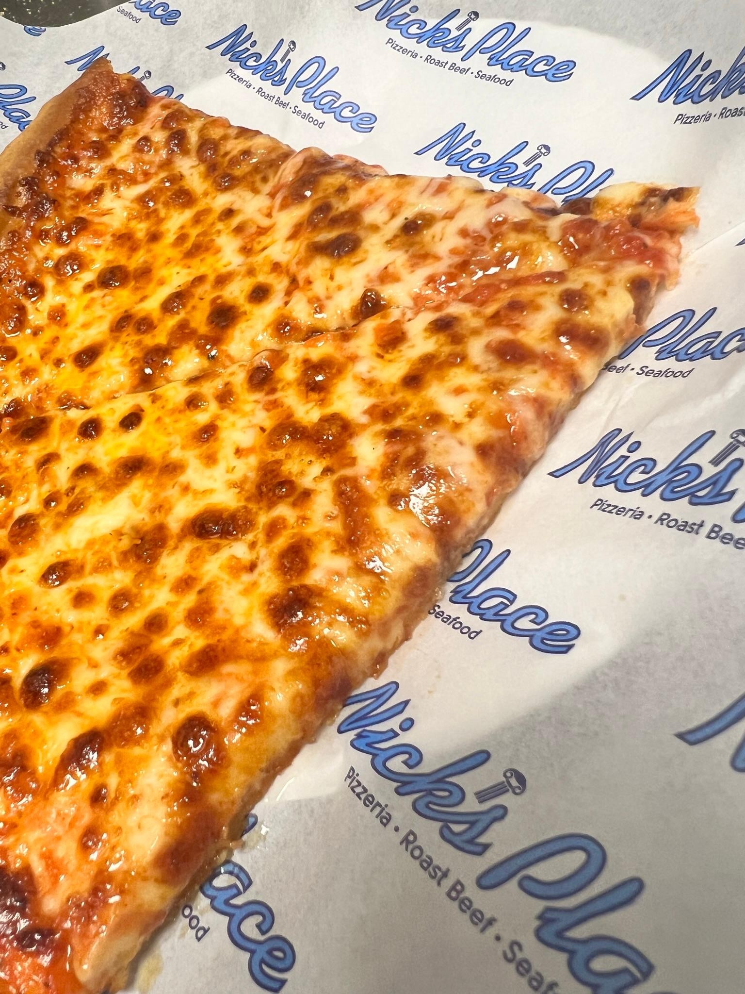 Nick's Place West Newbury 33 Main Street Large Cheese Pizza ONLINE