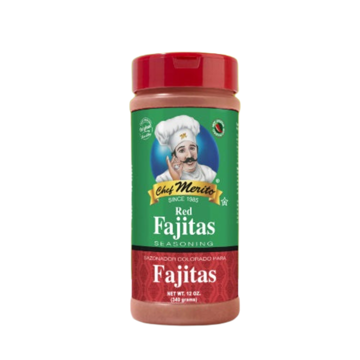 Chef Merito Red Fajitas Seasoning (12 oz)