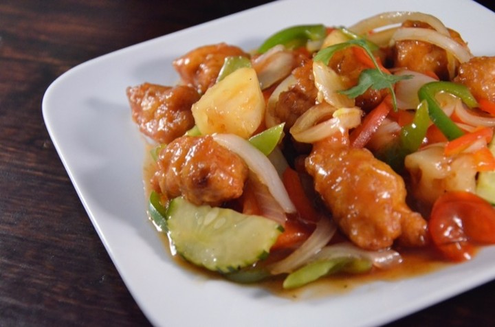Pad Sweet & Sour Fried Chicken