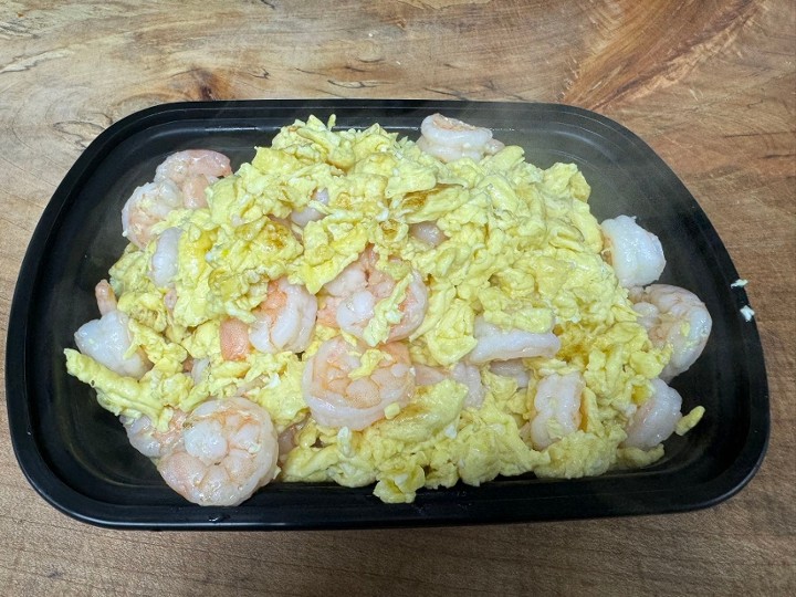 滑蛋虾仁 Shrimp w. Soft Scrambled Eggs $19