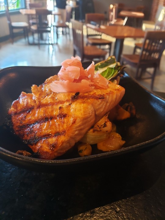 Char Grilled Salmon
