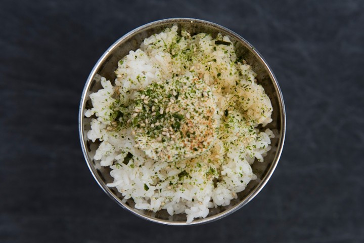 Steamed Rice w/ Furikake Butter