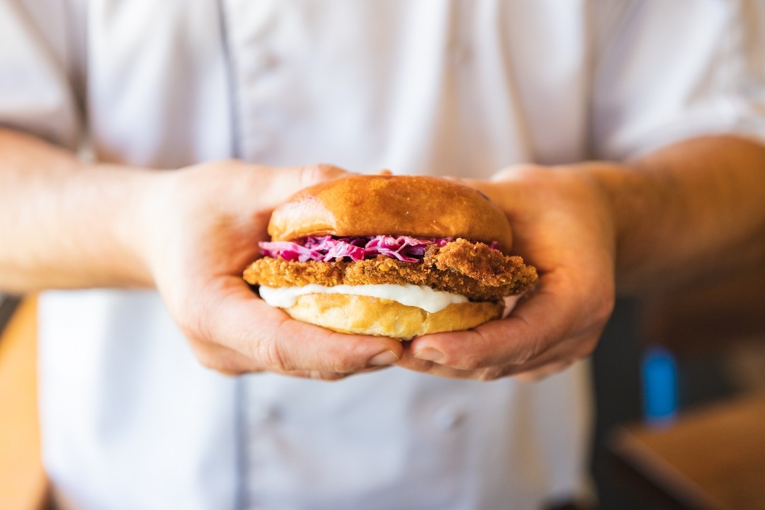 Israeli Hot Chicken Sandwich