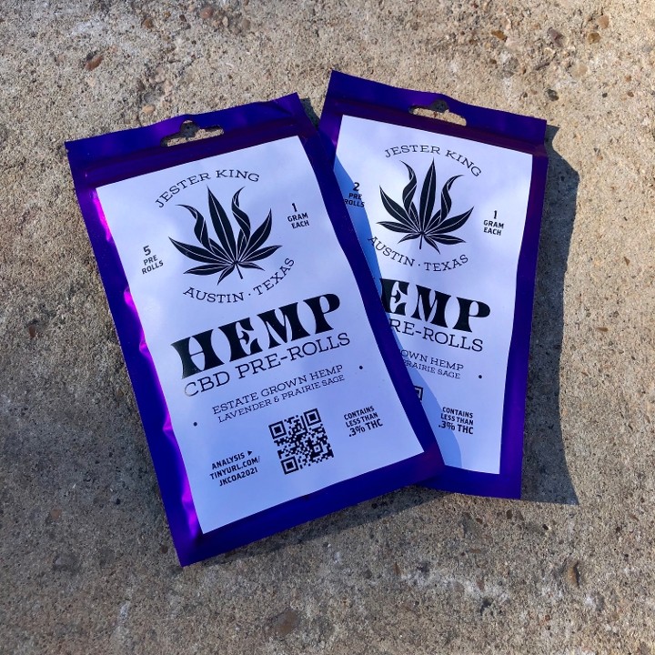 Hemp CBD Pre-Roll 5 Pack