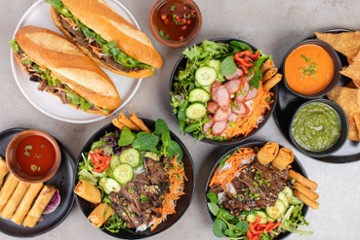 Buddha Bowls and Rolls