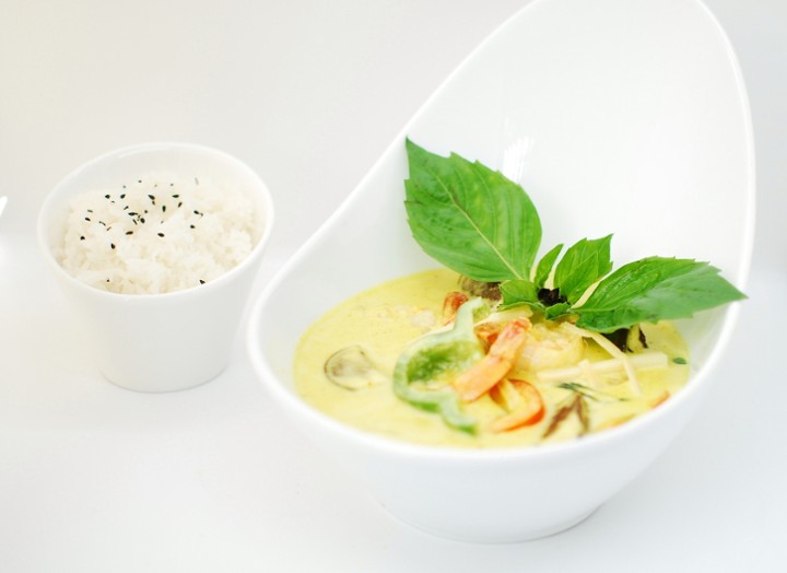 (L) Green Curry