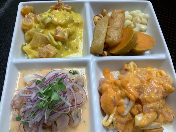 Ceviche Sampler