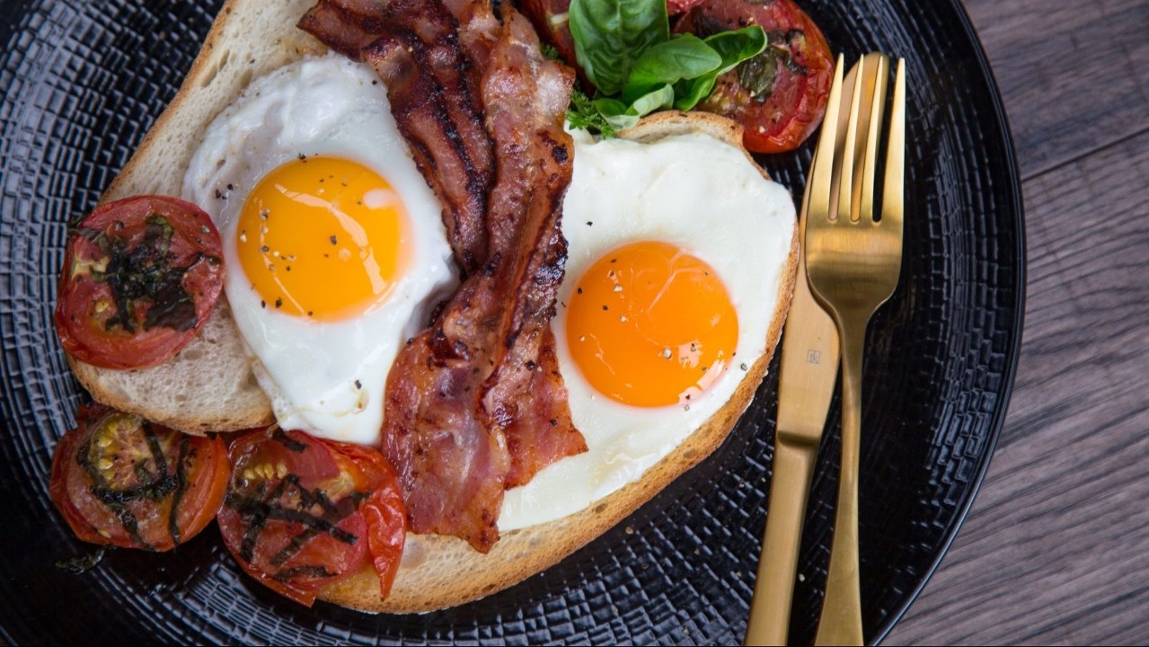 Two Eggs with Bacon Platter *