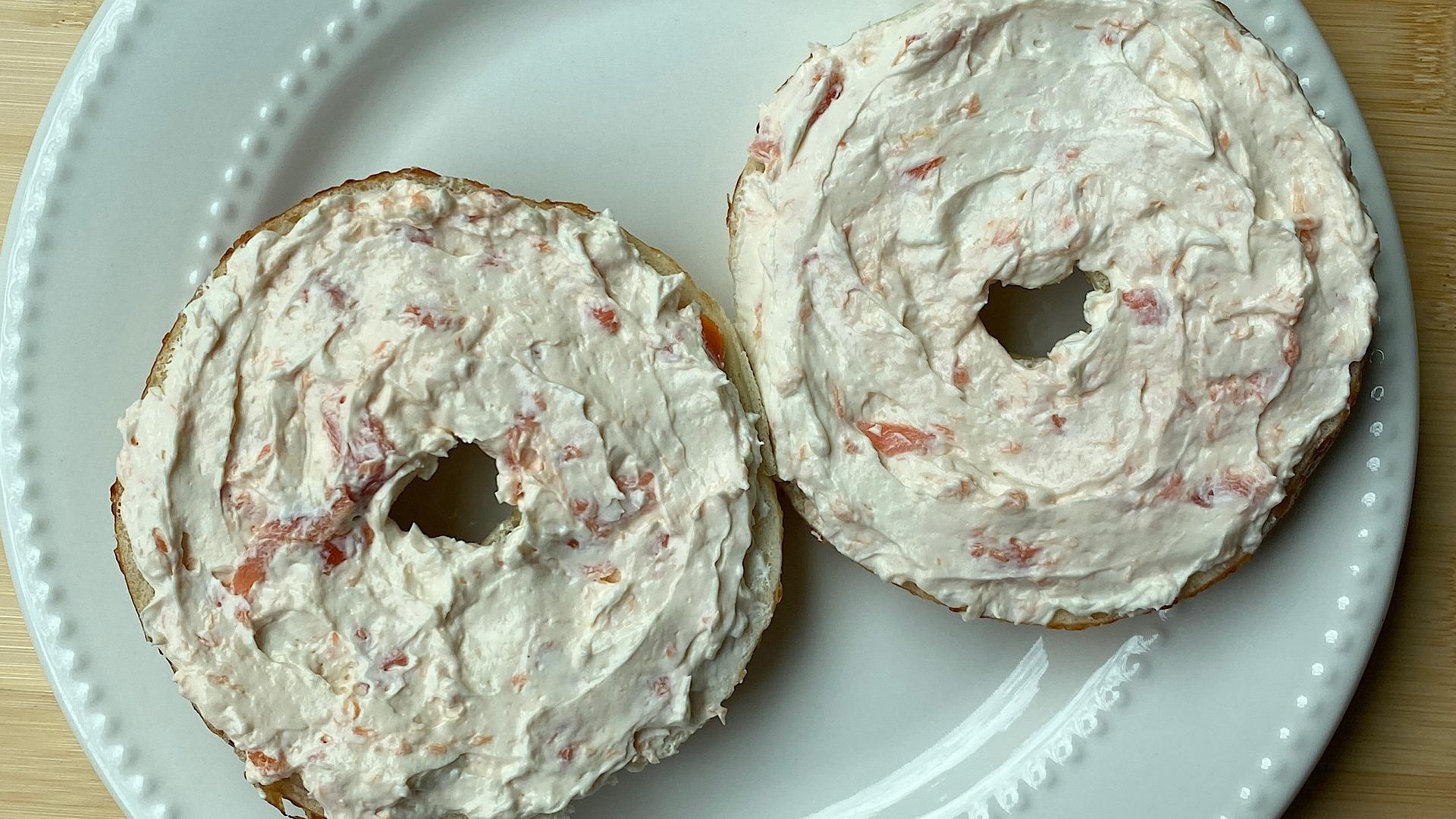 Bagel with Lox Cream Cheese