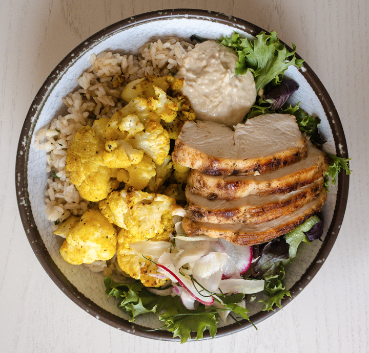 Roasted Chicken Breast & Fennel Slaw Bowl (GF)