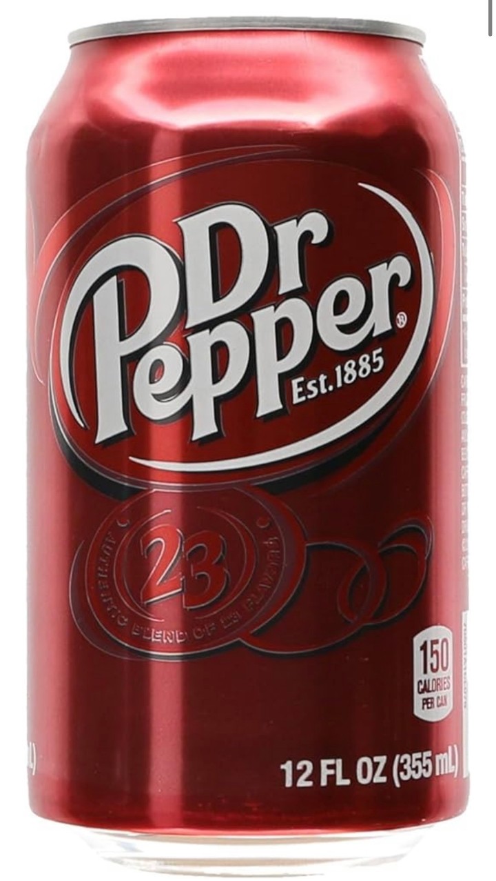 Canned DR. Pepper