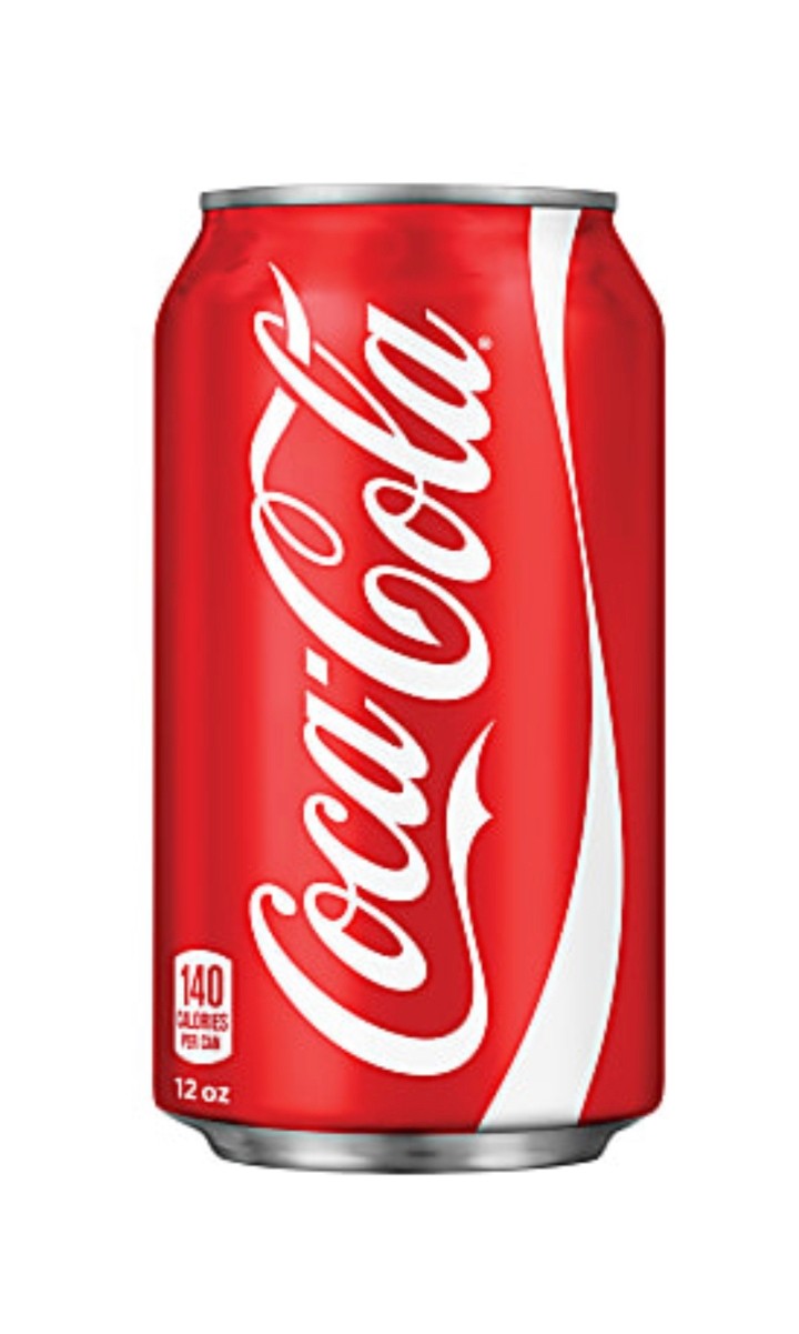 Canned Coca cola