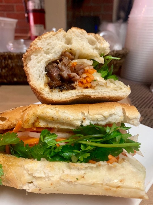 Banh Mi Suon Nuong | Flame grilled pork chop