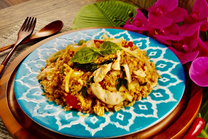 F2. Basil Fried Rice Lunch