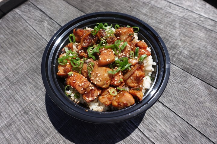 Seared Teri poke bowl