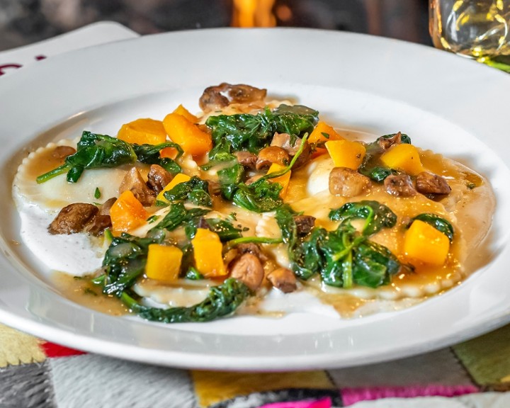 Vegan Butternut Squash Ravioli