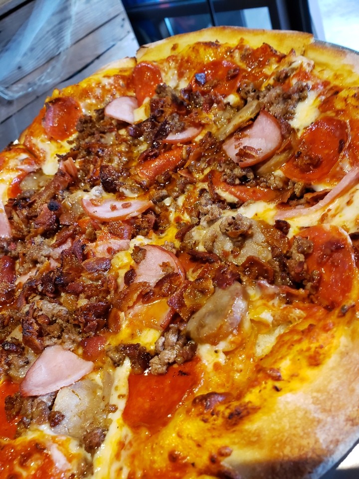 10" Meat Pizza
