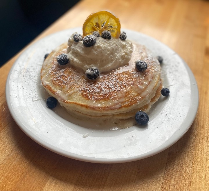 Lemon Poppy Seed Pancakes