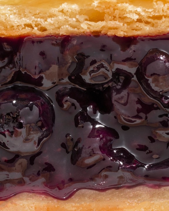 Blueberry Double Crust Half Pie (V)