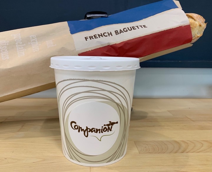 Quart Of Soup with FREE French Baguette