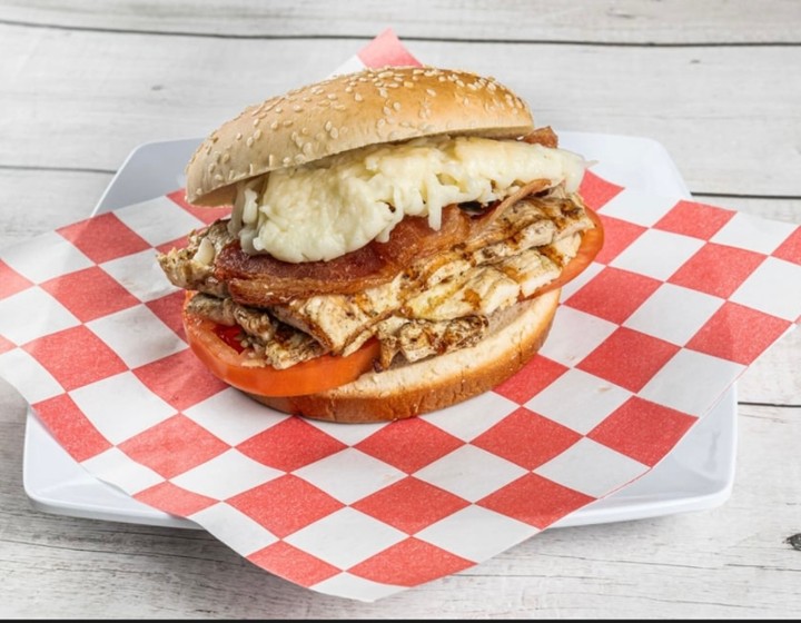 Grilled Chicken Breast Burger