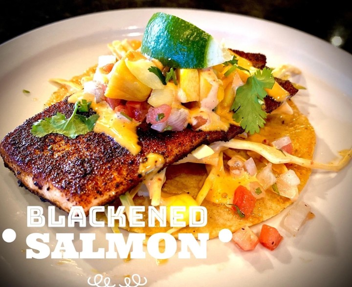 Blackened Salmon Taco