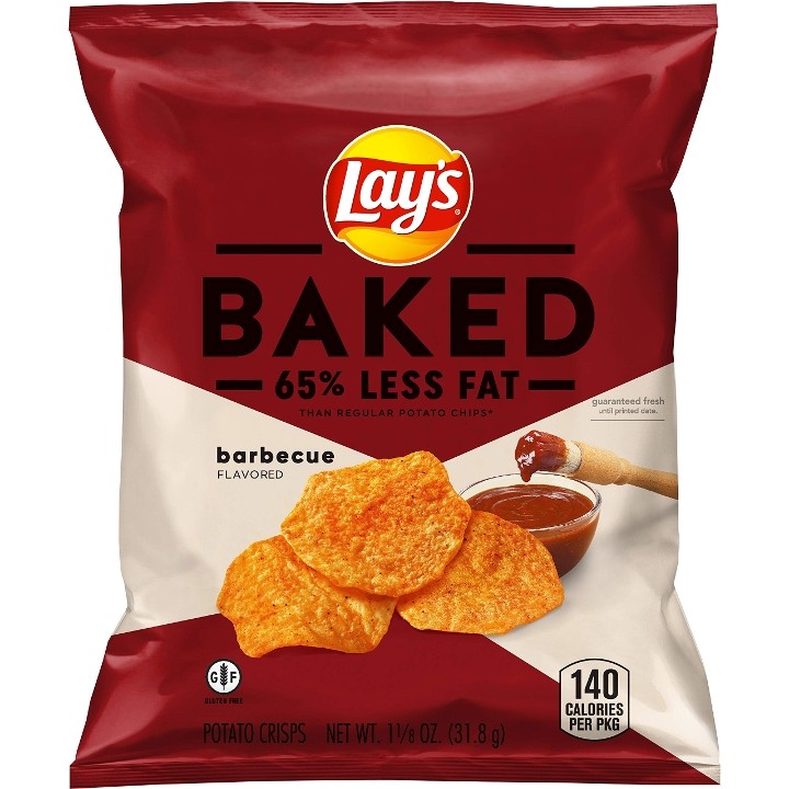 Potato Chips - Baked Lays BBQ 1.125oz