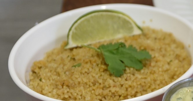 Lime Cilantro Quinoa