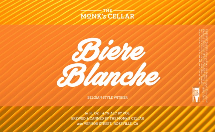 Biere Blanche - 4-Pack 16oz Cans