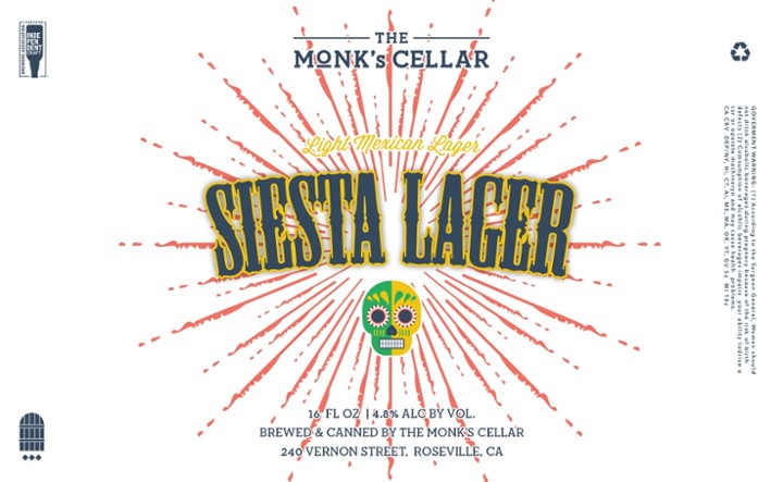 Siesta Lager - 4-Pack 16oz Cans