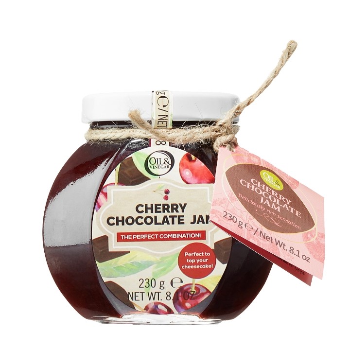 Cherry chocolate jam