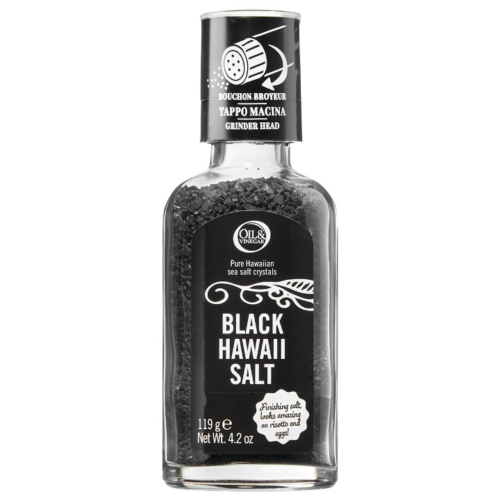 Black Hawaii Salt w/Grinder