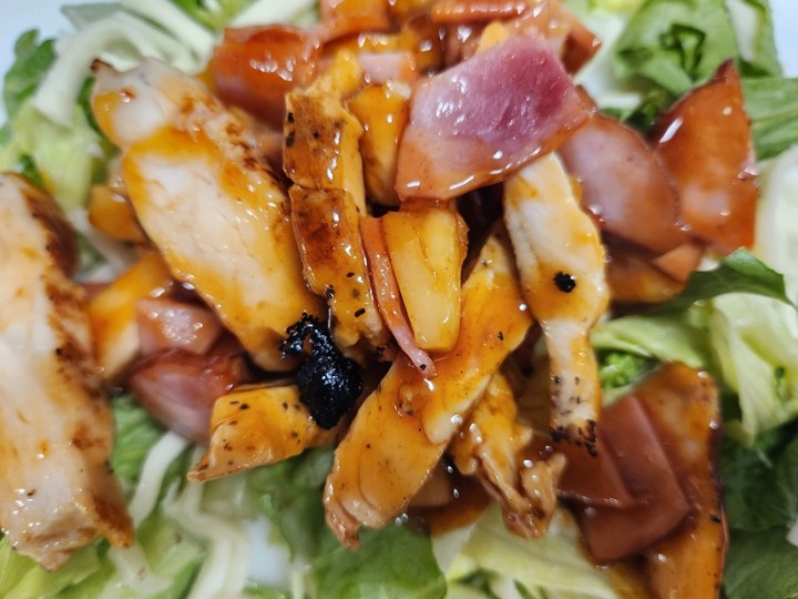 Hawaiian Burbon Chicken Salad