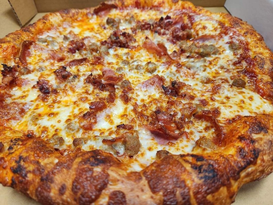 28" Chief Meat Pizza