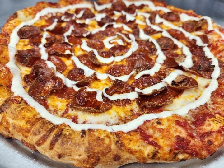 8" Bullseye Pizza