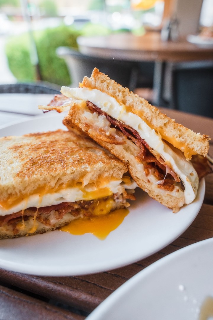 Breakfast Grilled Cheese