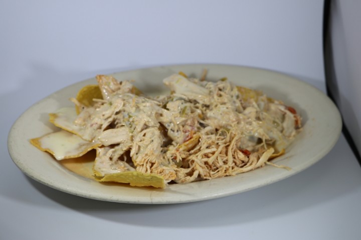 Nachos w/Shredded Chicken