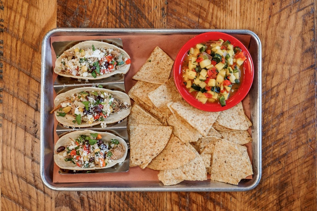 Pulled Pork Tacos (3) Platter