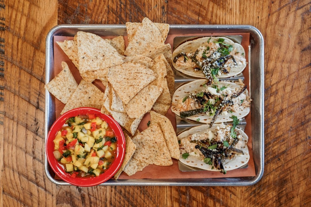 Chicken Tacos (3) Platter