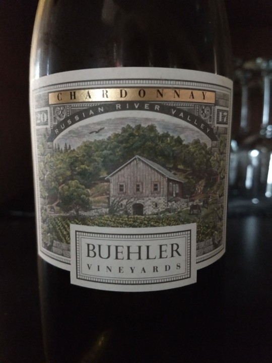 Buehler Chardonnay, 2018