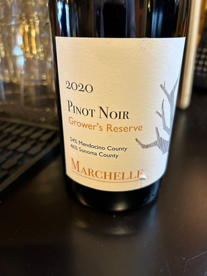 Marchelle Grower's Reserve Pinot Noir, 2020
