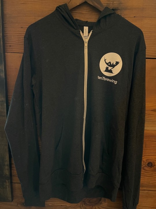 FULL ZIP LIGHTWEIGHT HOODIE