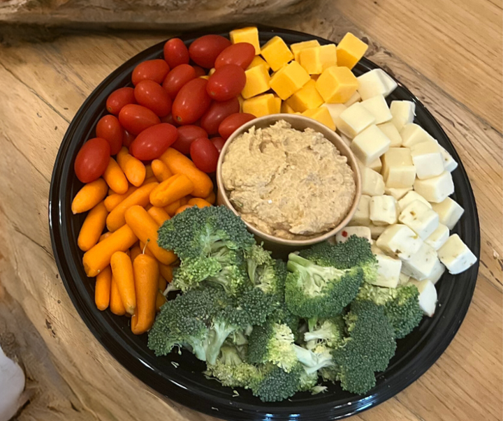 Assorted Cheese + Vegetable Tray