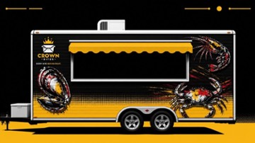 Crown Bites Food Trailer