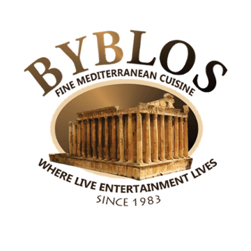 Byblos Mediterranean Restaurant 20 percent Service Charge on All checks
