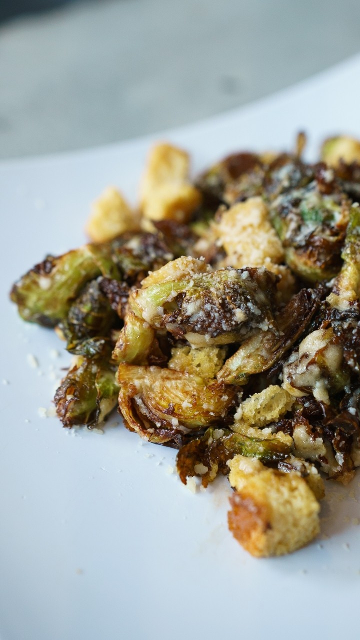 Small Brussels Sprouts Caesar Salad
