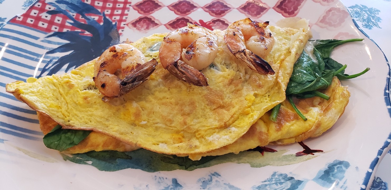 Montauk (Shrimp) Omelette w/HF