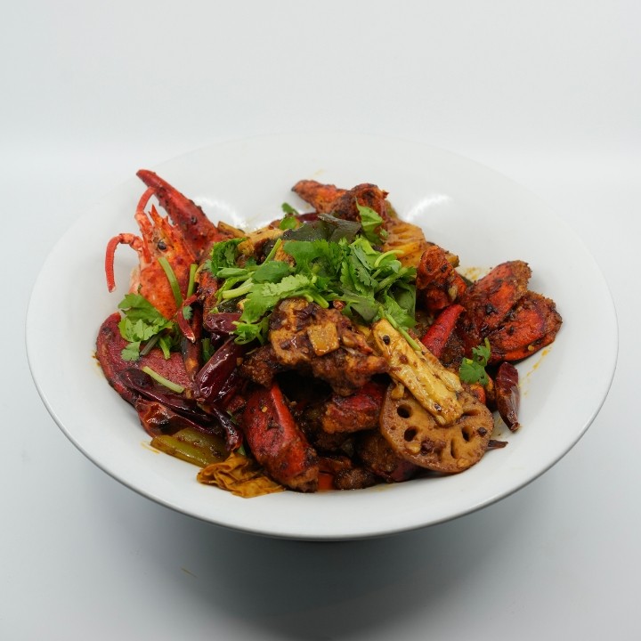 Spicy Lobster Dry Pot
